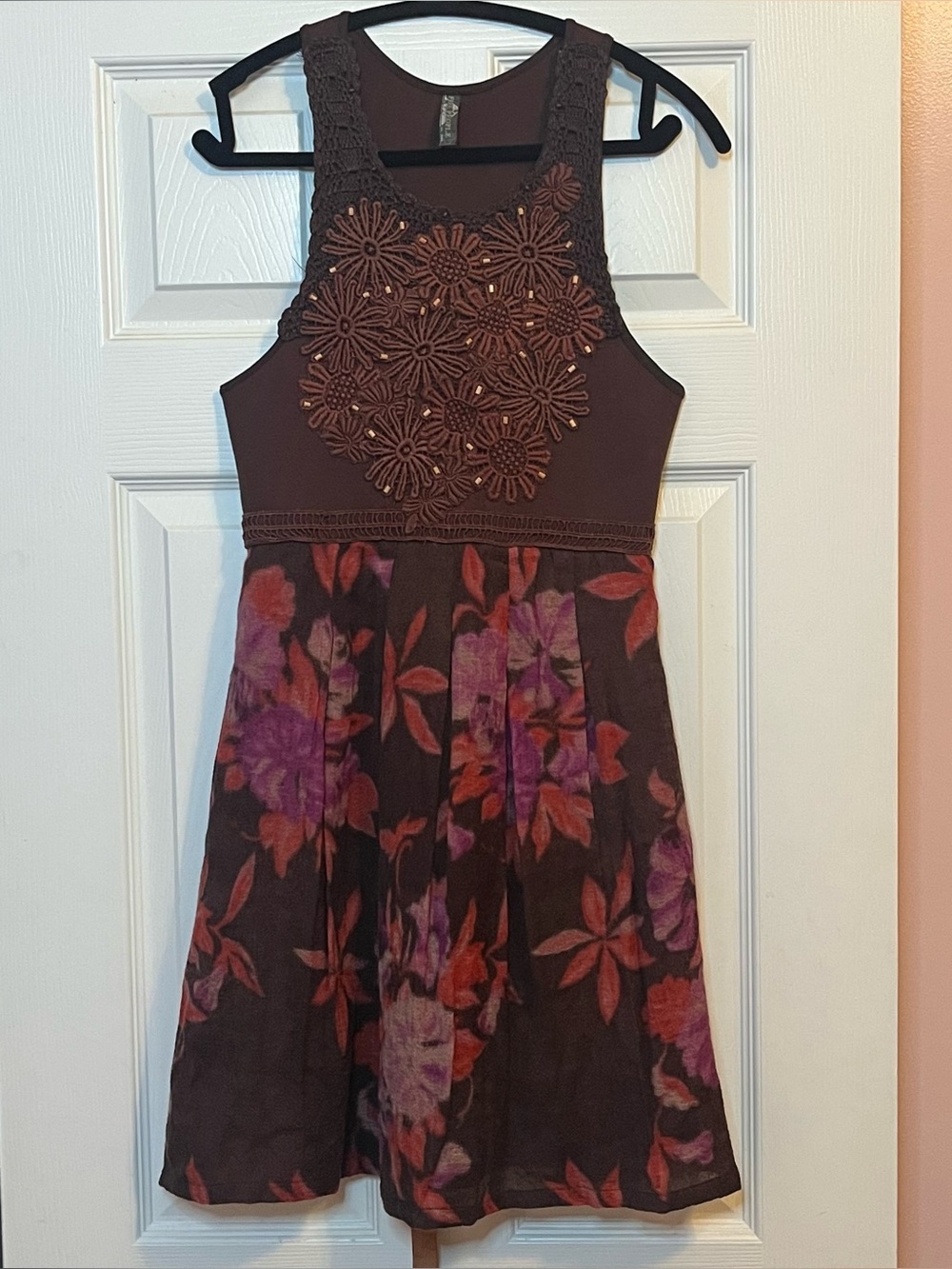 Free People Floral Sleeveless Dress